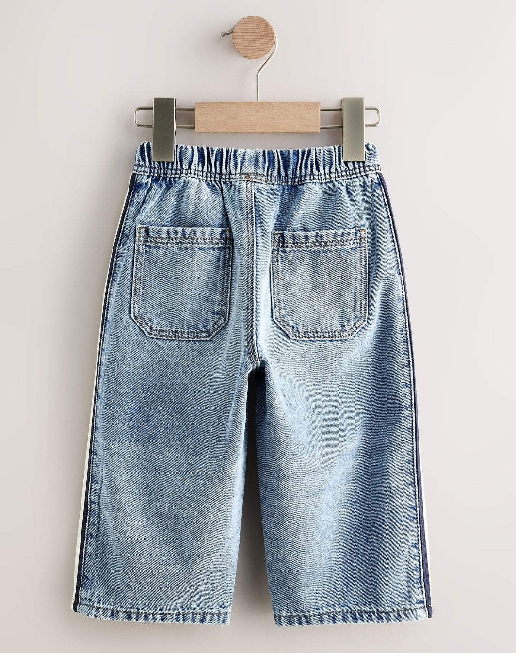 Light Blue Side Stripe Wide Fit
Jeans