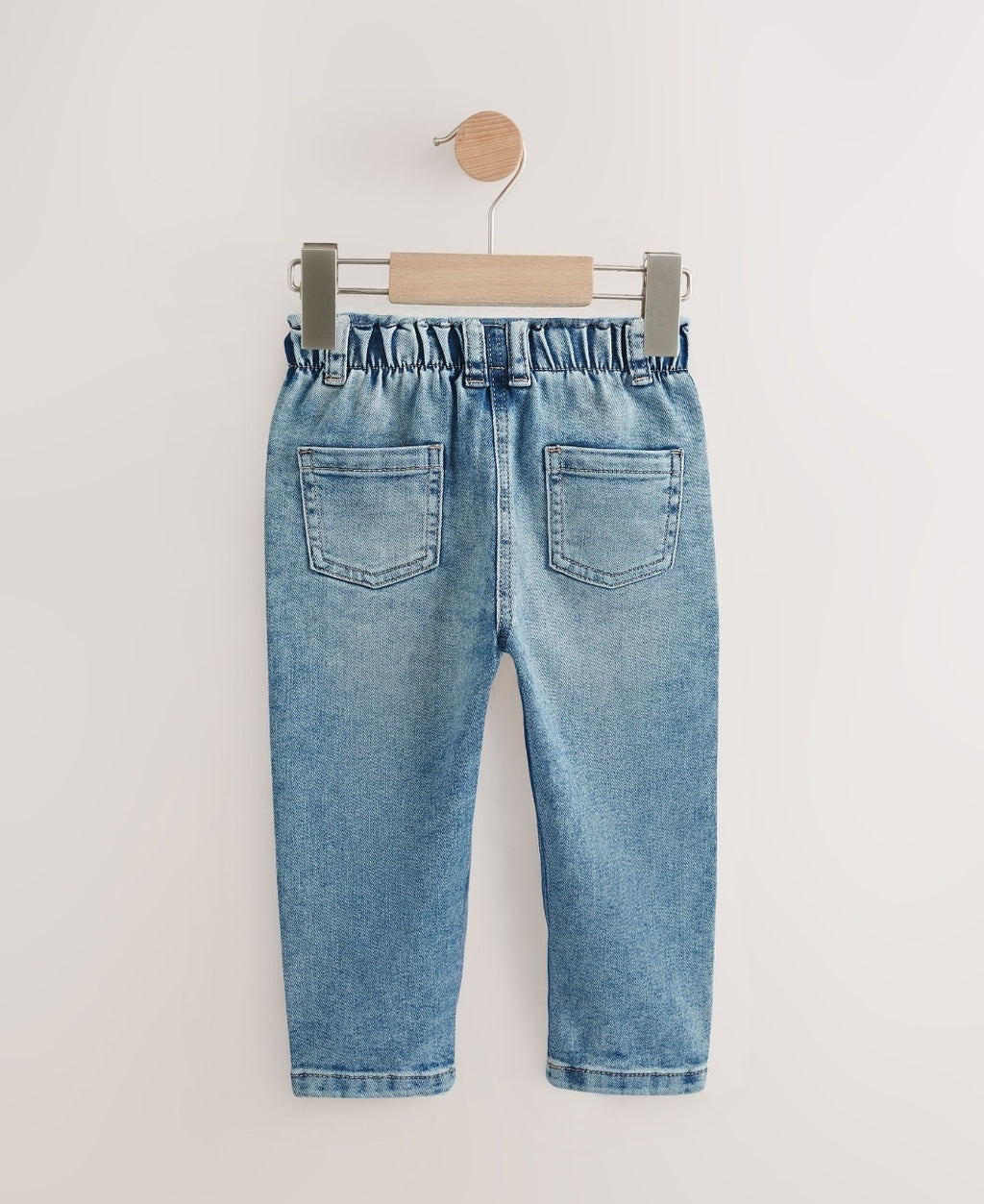Denim Mid Wash Mom Jeans