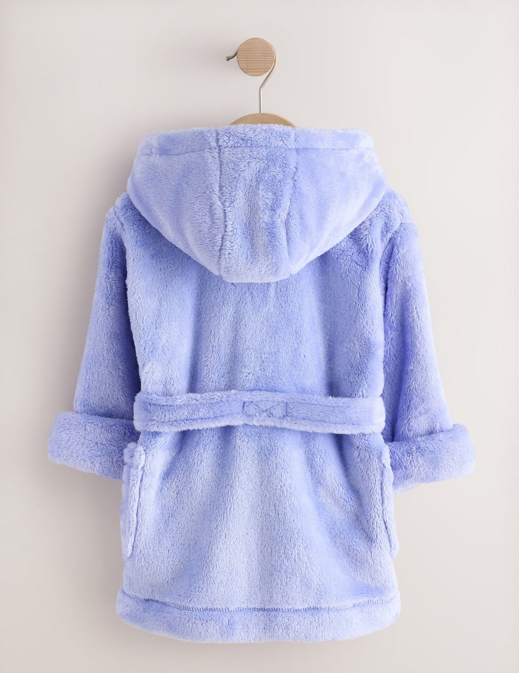 Blue Soft Touch Fleece Dressing Gown