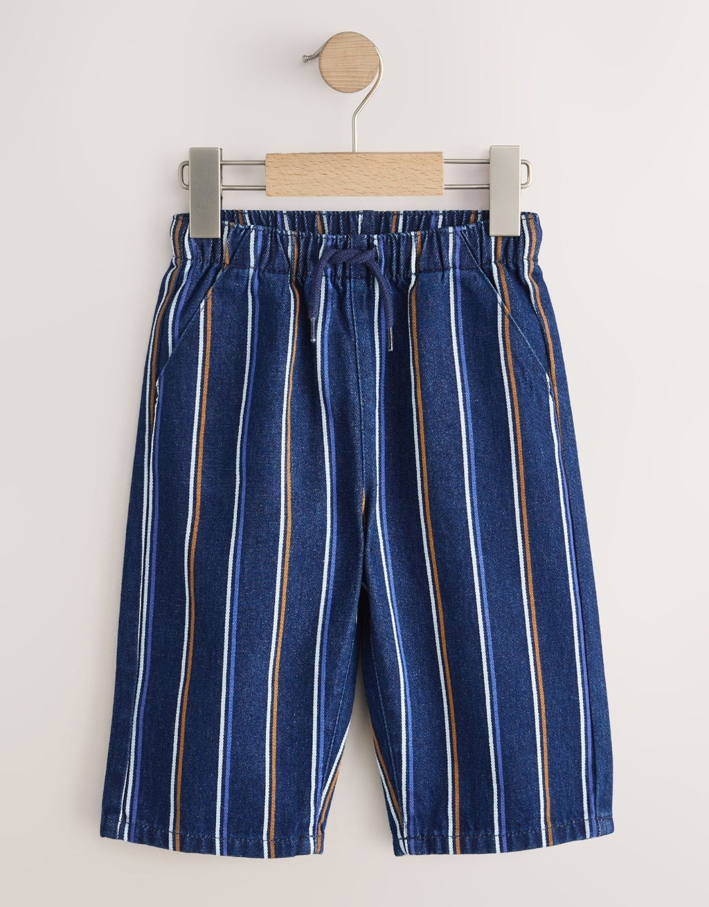 Multi Stripe Wide Fit Jeans