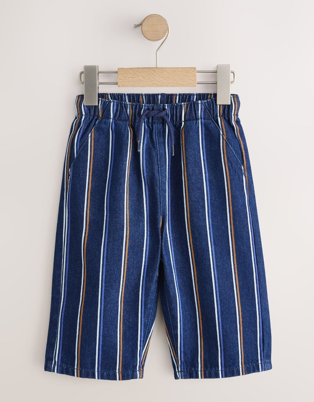 Multi Stripe Wide Fit Jeans