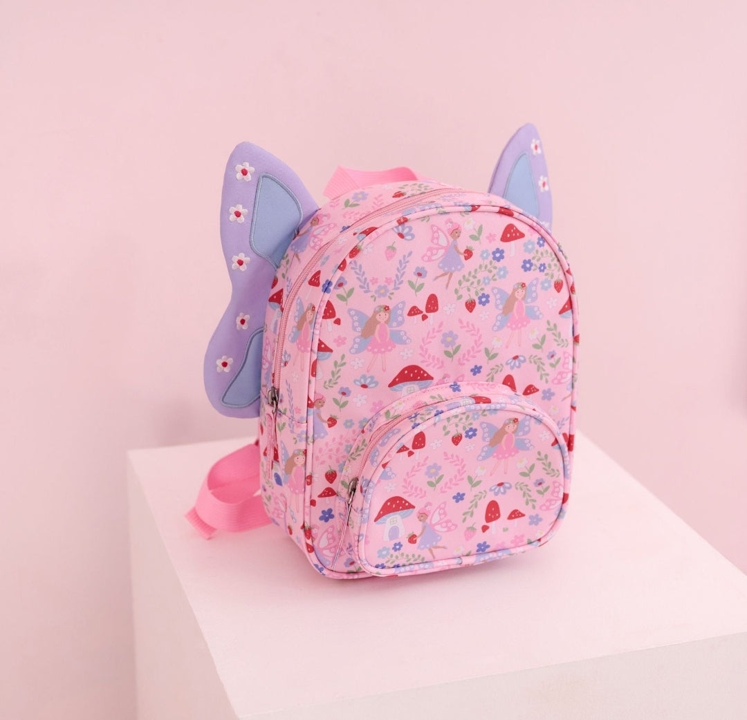 JoJo Maman Bébé Fairy Printed Backpack with Wings 12 inches