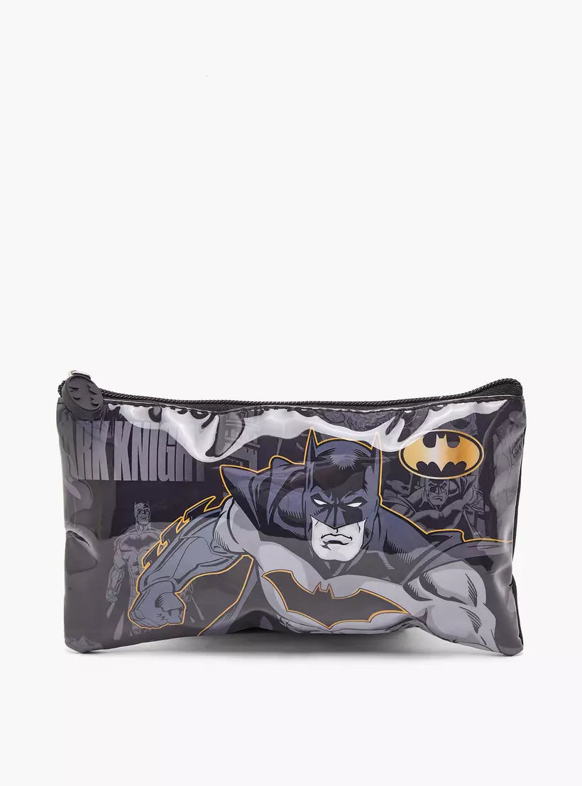 Batman Print 5-Piece School Trolley Bag Set 16 inches