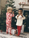 Red/White Santa Stripe Christmas
Pyjamas 2 Pack