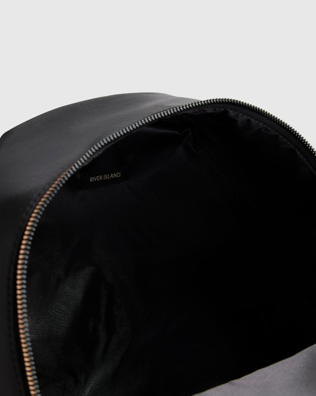 River Island Black Nylon Backpack & Lunchbox 14-inch