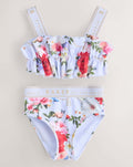 Baker by Ted Baker 2 Piece Lilac
Purple Printed Floral Ruched Biki