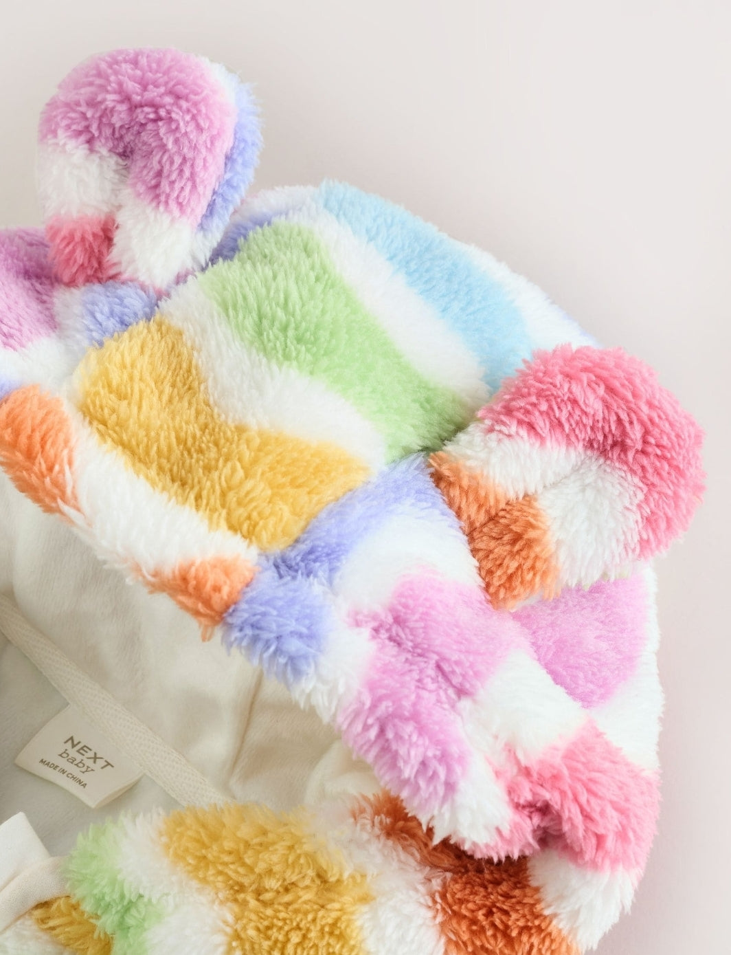 Multi Bright Baby Fleece Hooded
Zip Jacket