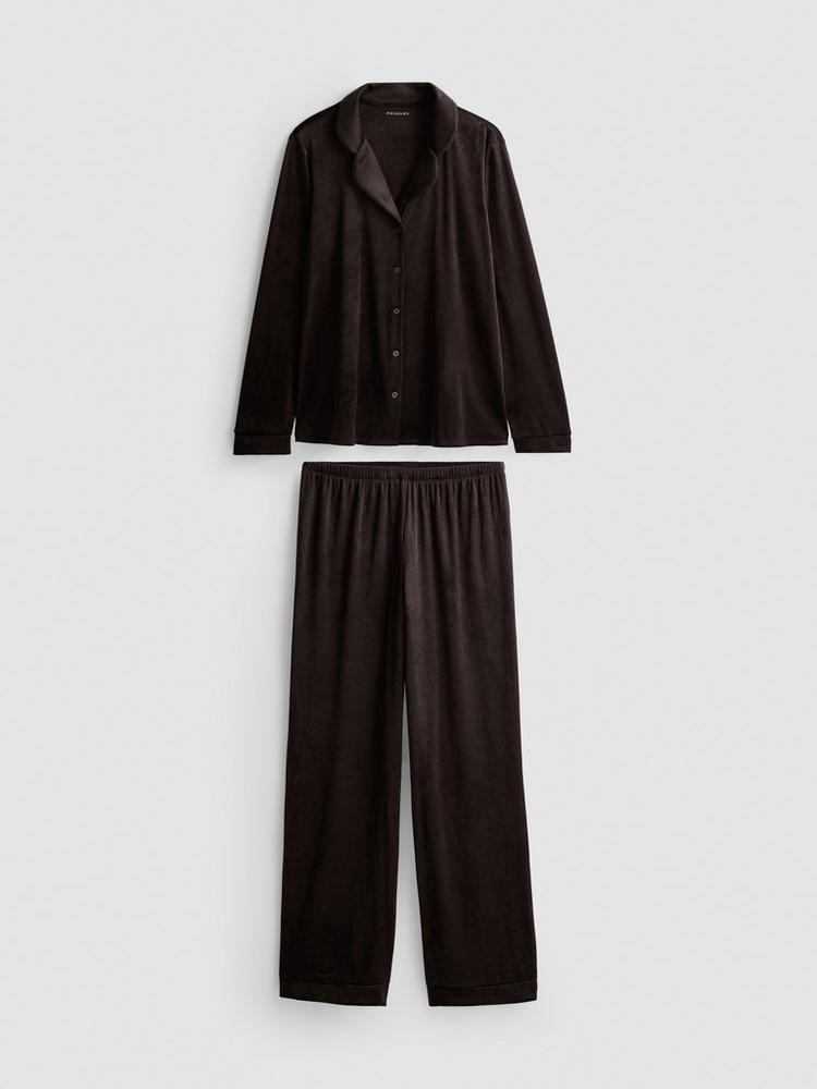 Primark Piped Plush Boyfriend Pyjamas