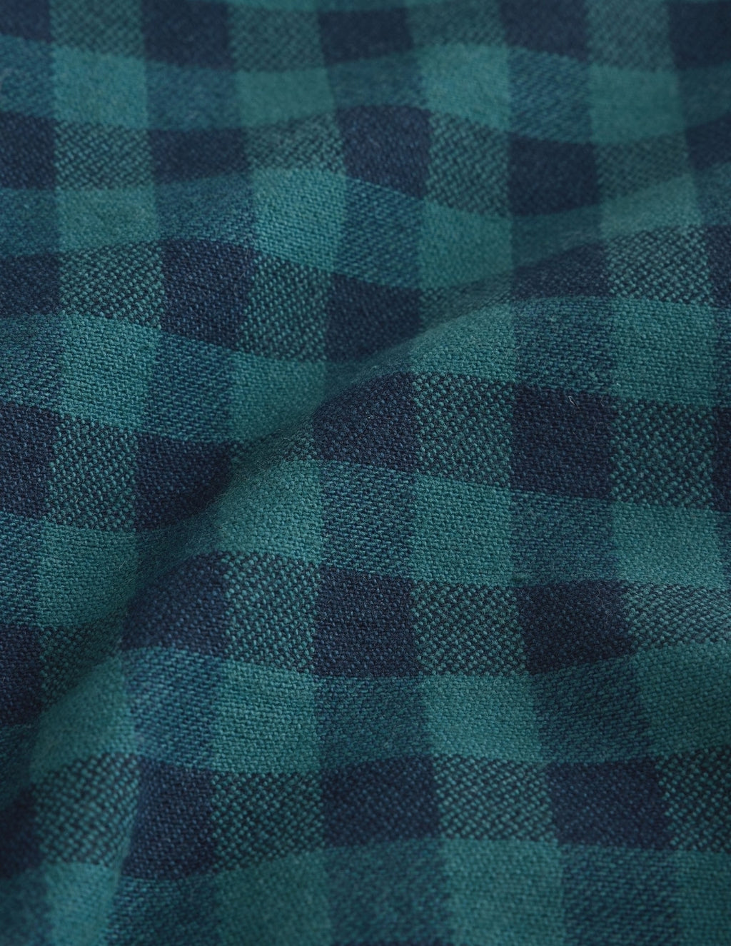Navy/Turquoise Cotton Twill Gingham
CheckOvershirt
