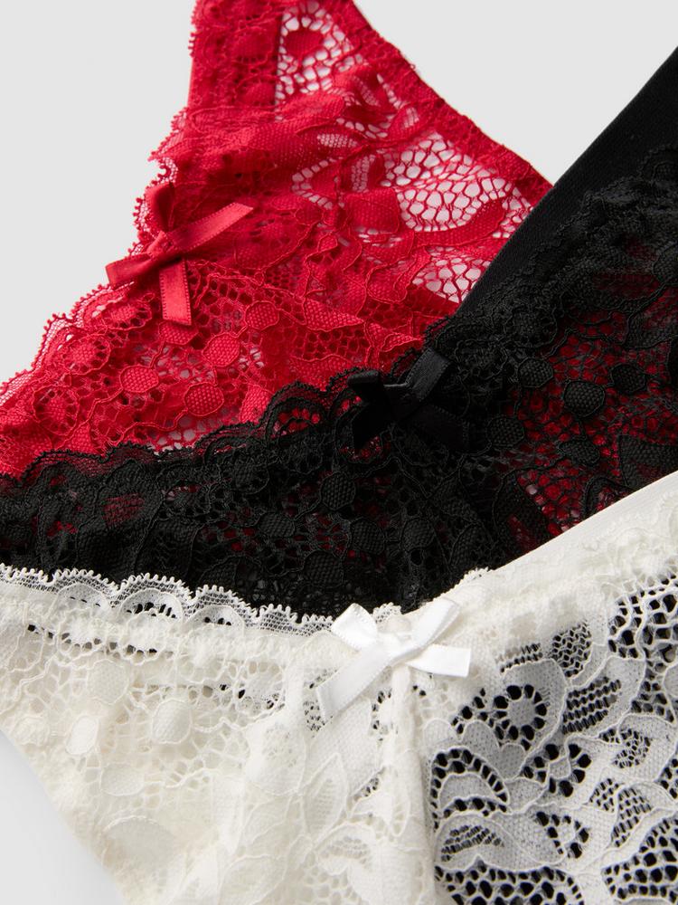 Primark 3pk Lace Thongs