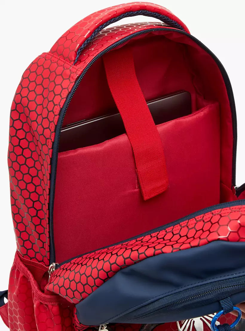 Spider-Man Print Backpack 16 inches