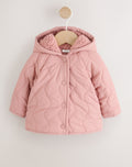 Pink Quilted Puffer Baby Jacket