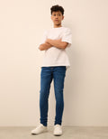 Blue Super Skinny Fit Stretch Jeans
