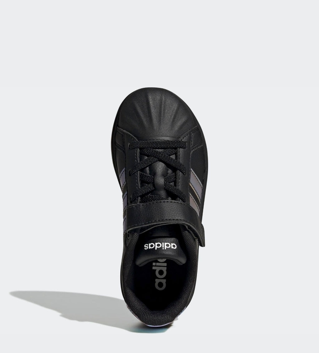 adidas Black Streettalk Elastic Lace Trainers