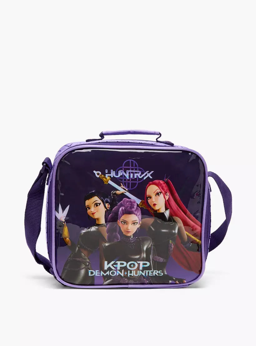 Netflix KPop Demon Hunters 5-Piece School Trolley Bag 18 inch