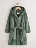 Sage Green Fleece Robe