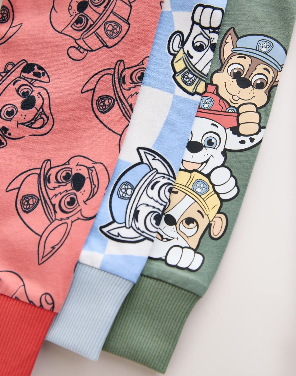 Green/Blue/Red Paw Patrol
Snuggle Pyjamas 3 Pack