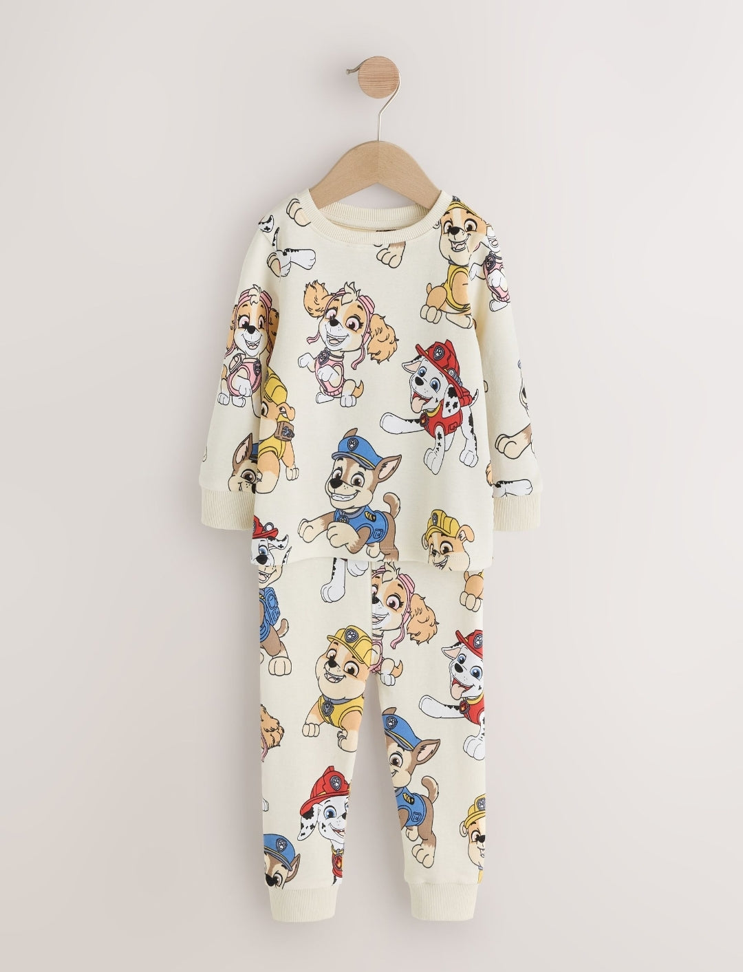 Blue/Ecru/Red Paw Patrol Snuggle Pyjamas 3 Pack