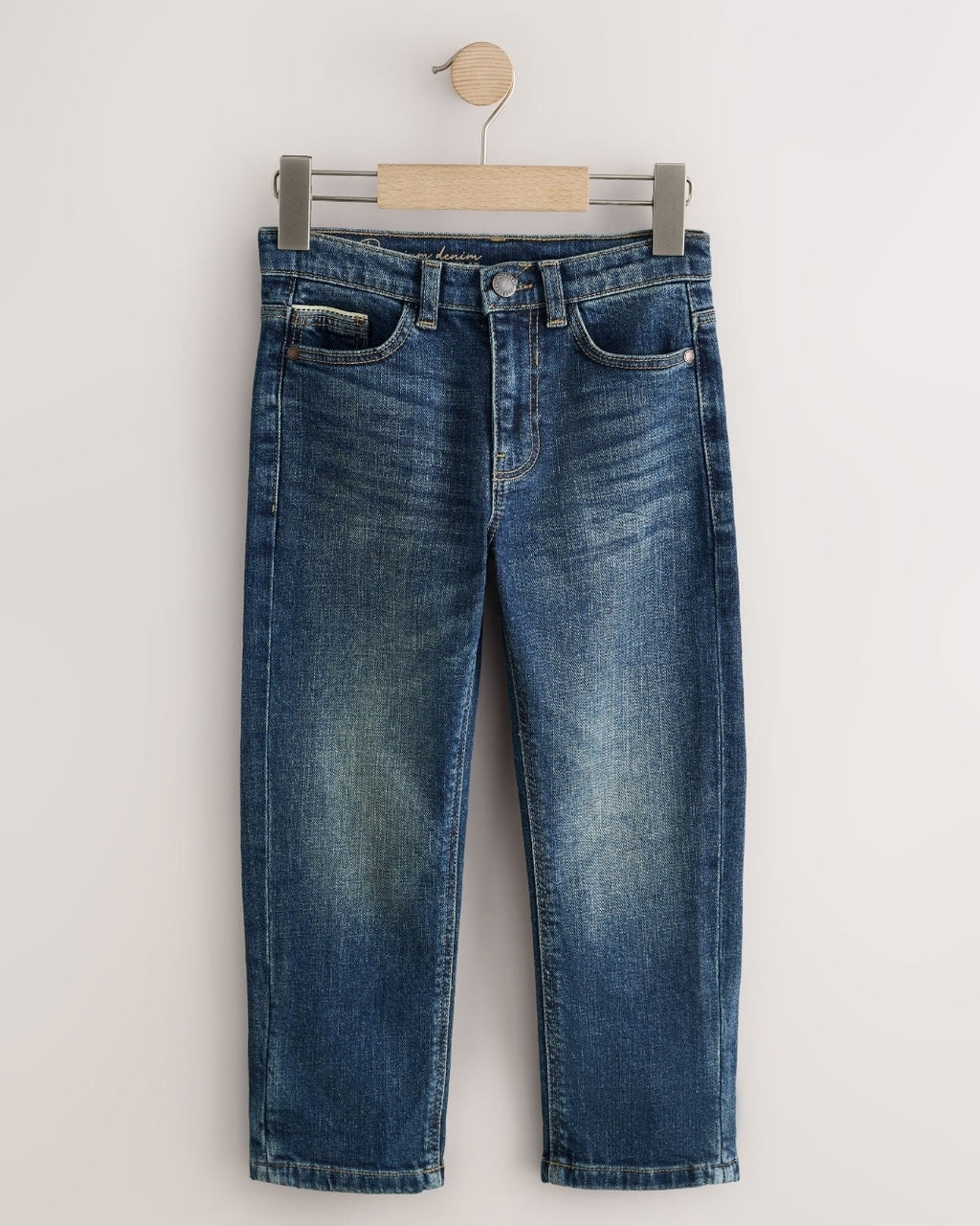 Indigo Blue Regular Fit Stretch Jeans