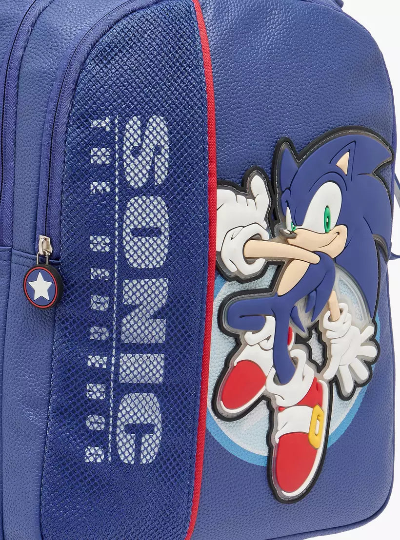 SEGA Sonic the Hedgehog Trolley Bag for Boys 16 inches