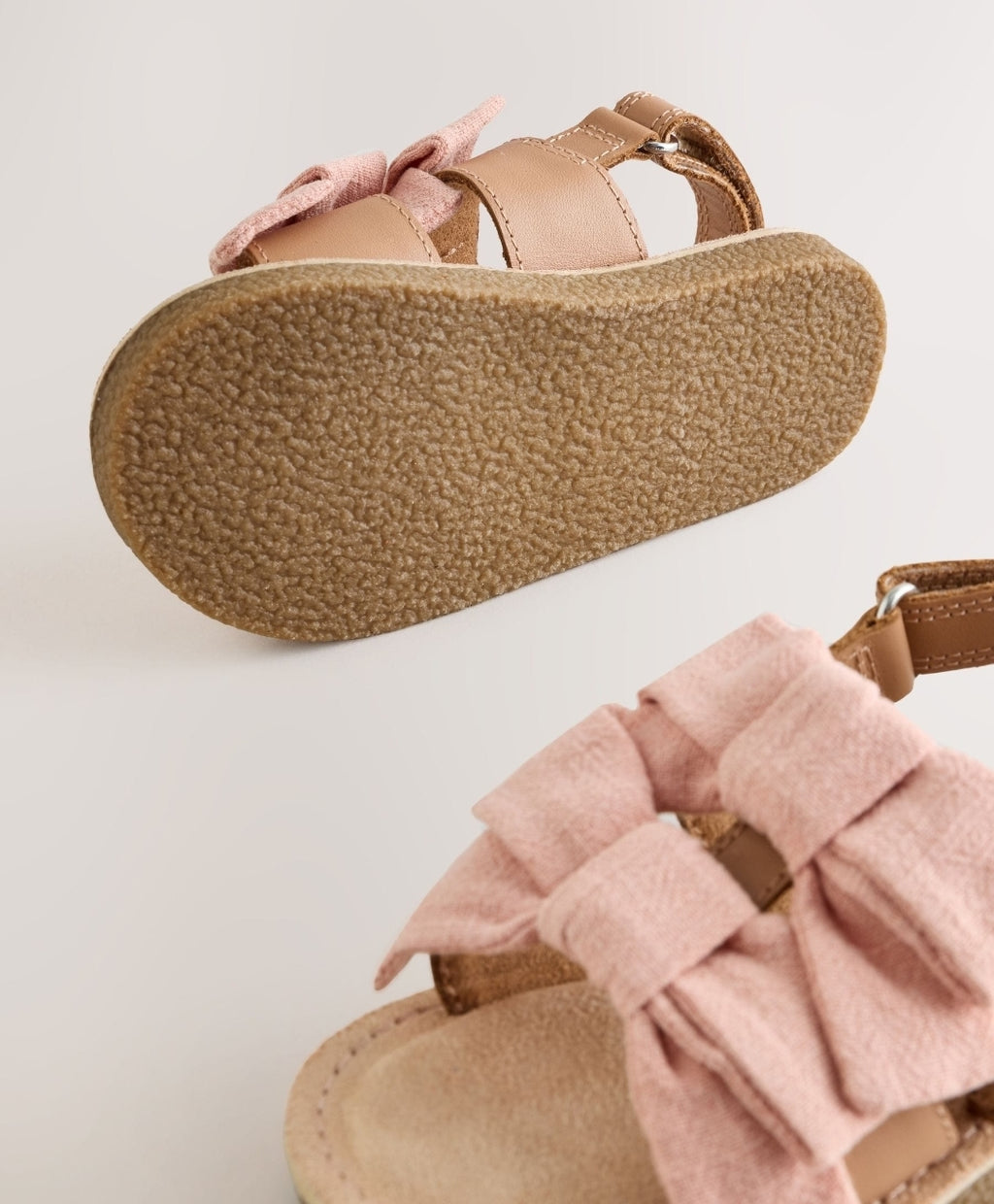 Pink Bow Sandals