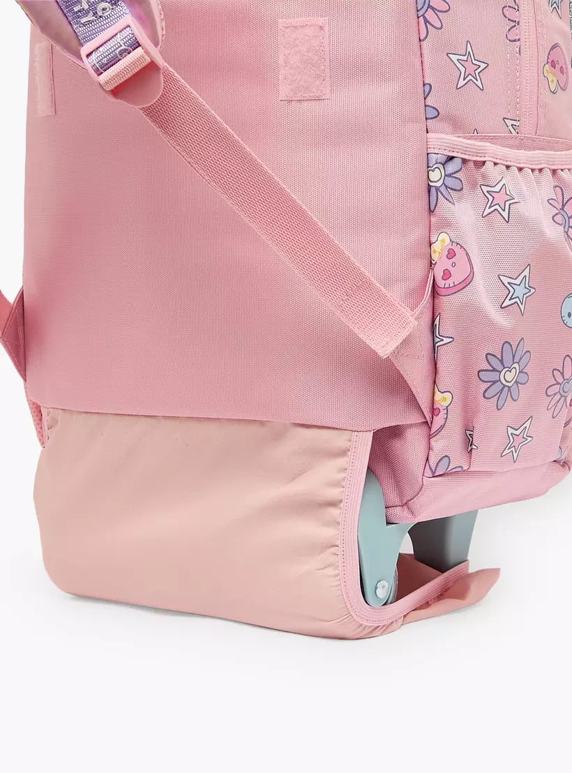 Sanrio Hello Kitty Print Trolley Bag  16 inches