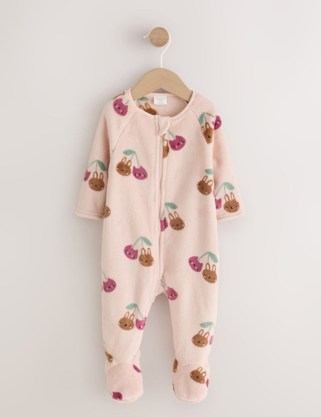 Pink Cat Two Way Zip Fleece
Sleepsuit