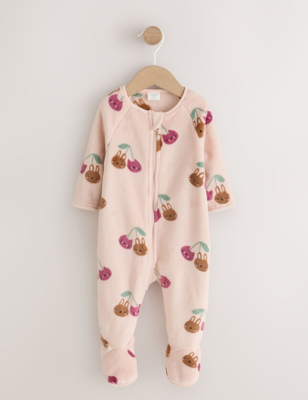 Pink Cat Two Way Zip Fleece
Sleepsuit