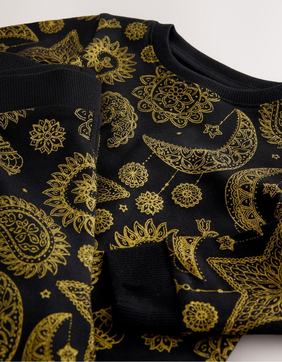 Black/Gold EID Snuggle Fit Pyjamas