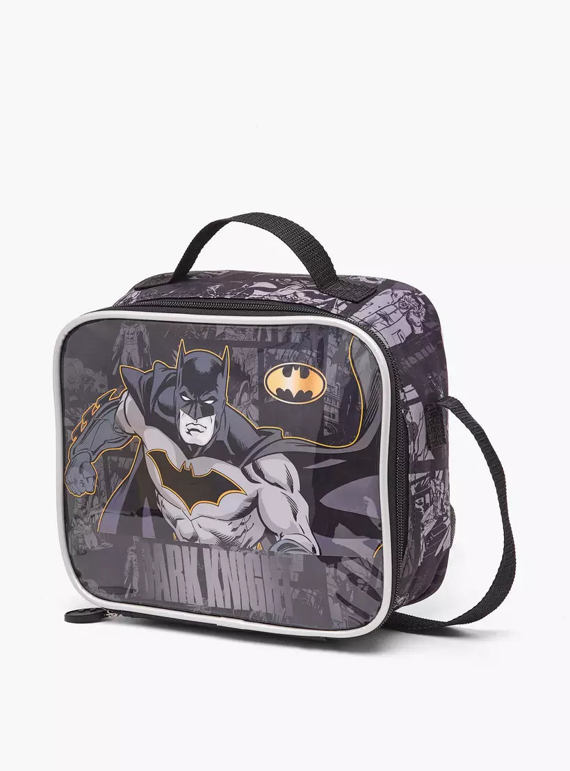 Batman Print 5-Piece School Trolley Bag Set 16 inches