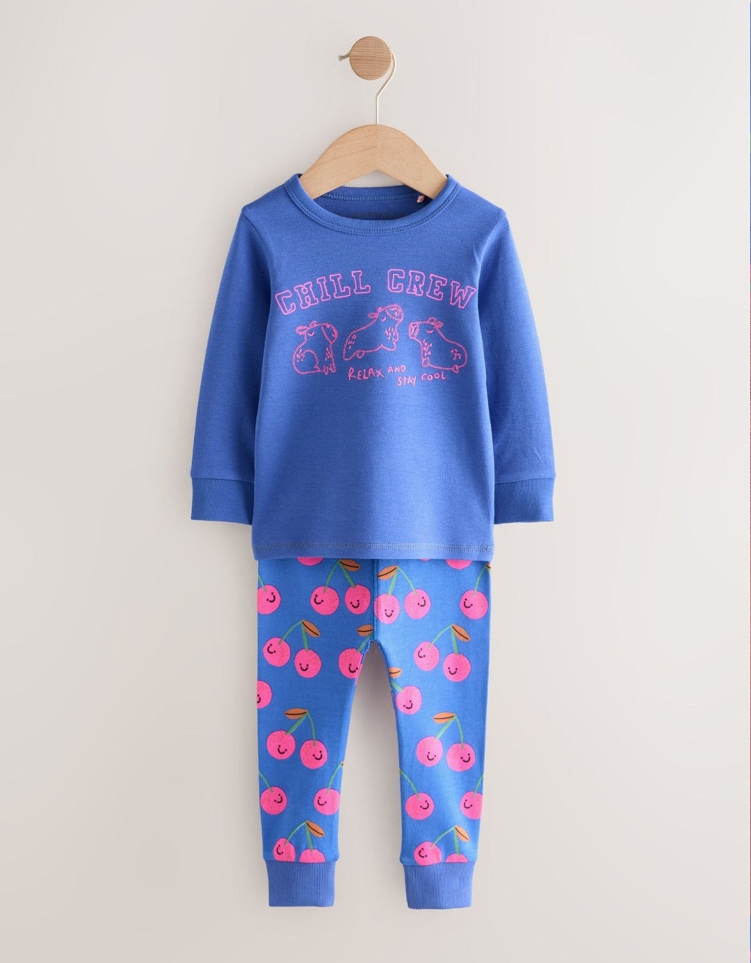 Cobalt Capybara Print Snuggle
Pyjamas 3 Pack
