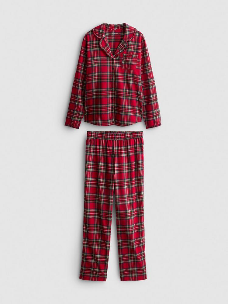 Primark Women’s Pure Cotton Tartan Family Christmas Pyjamas