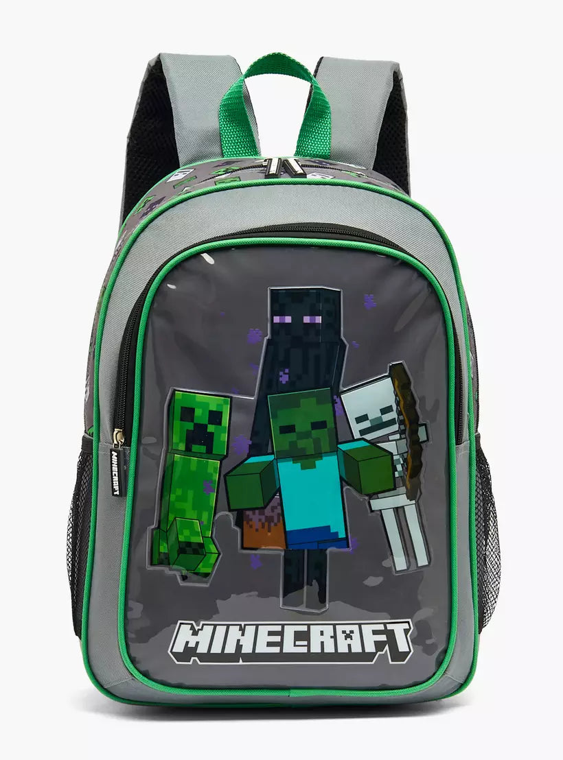 Hollywood Magic Minecraft 5-Piece School Backpack set 16 inches