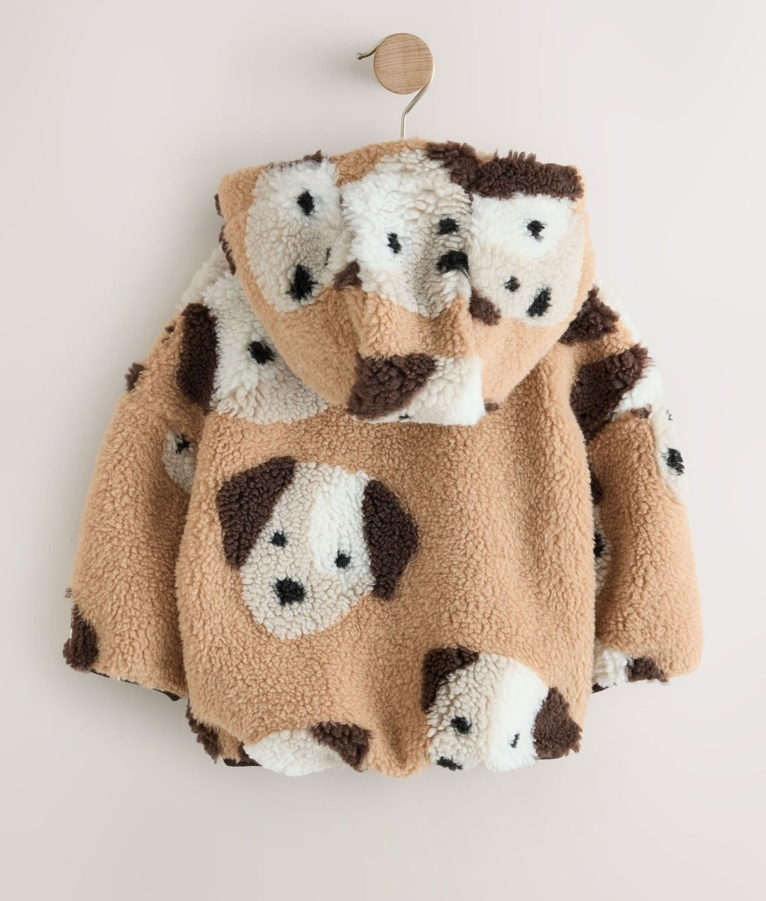 Neutral Dog Hooded Zip Up Fleece