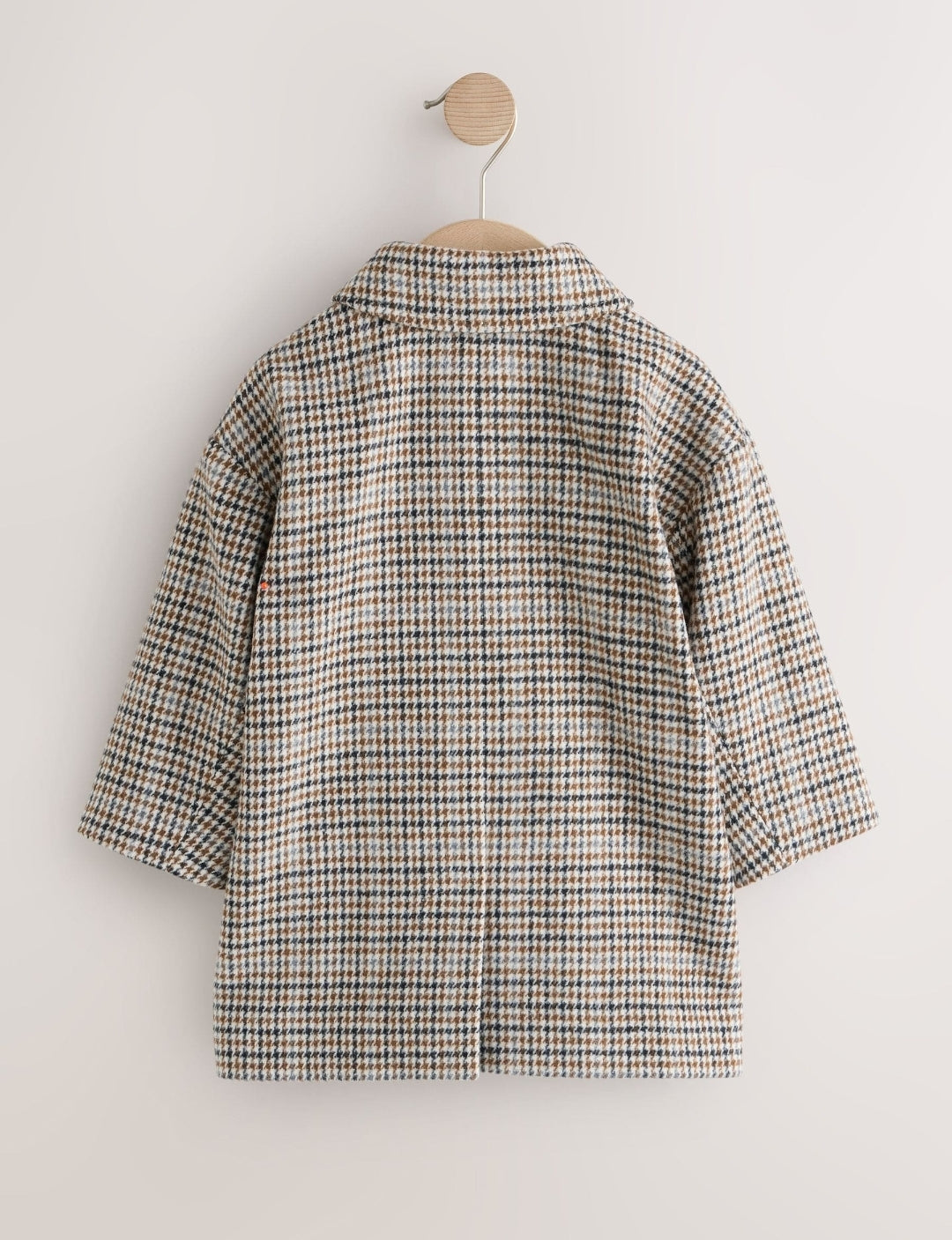 Brown Check Coat
