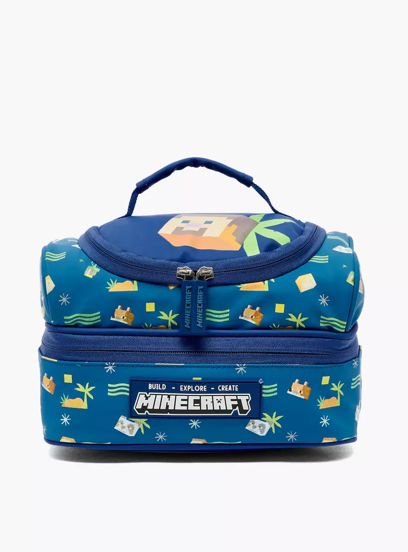 Minecraft Print Lunch Bag