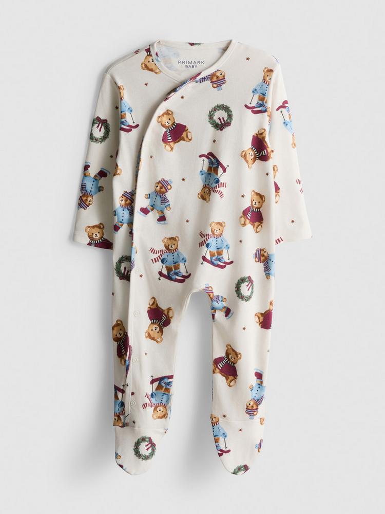 Primark Baby’s Pure Cotton Teddy Bear Family Christmas Pyjamas