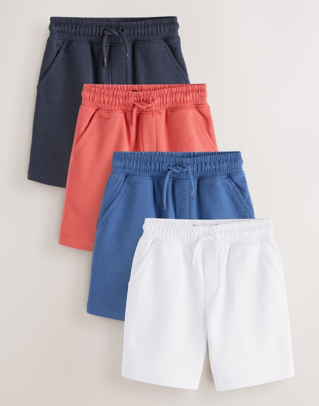 Red/Blue/White/Black Sporty Fit
Basic Shorts