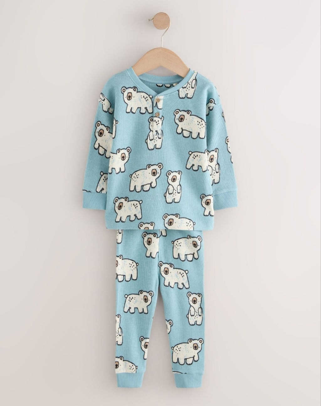 Charcoal/Blue All Over Stompy Animal Snuggle Pyjamas 3 Pack