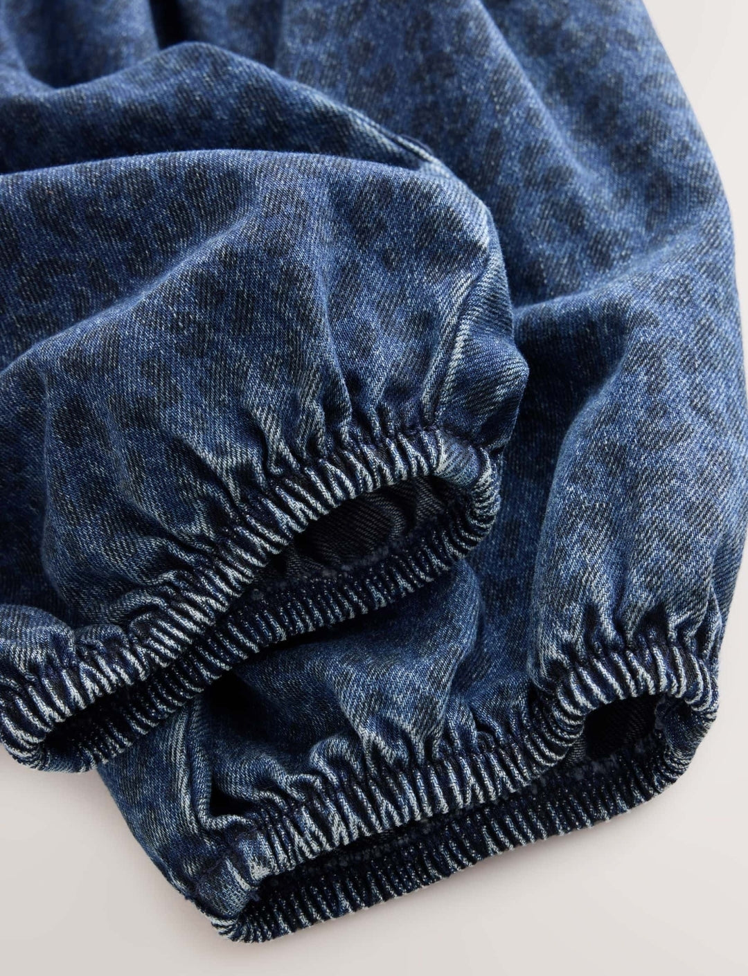 Animal Print Baggy Jeans