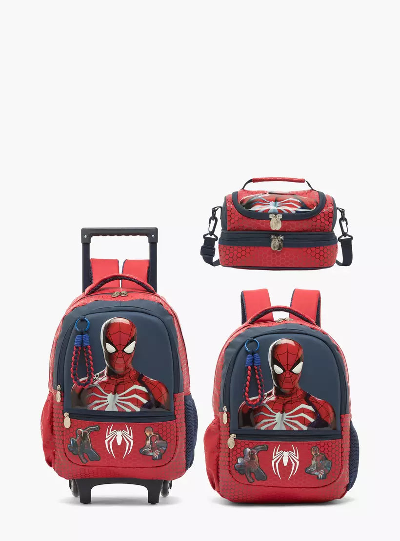 Tier Bonus
Spider-Man Print Trolley Bag 16 inches