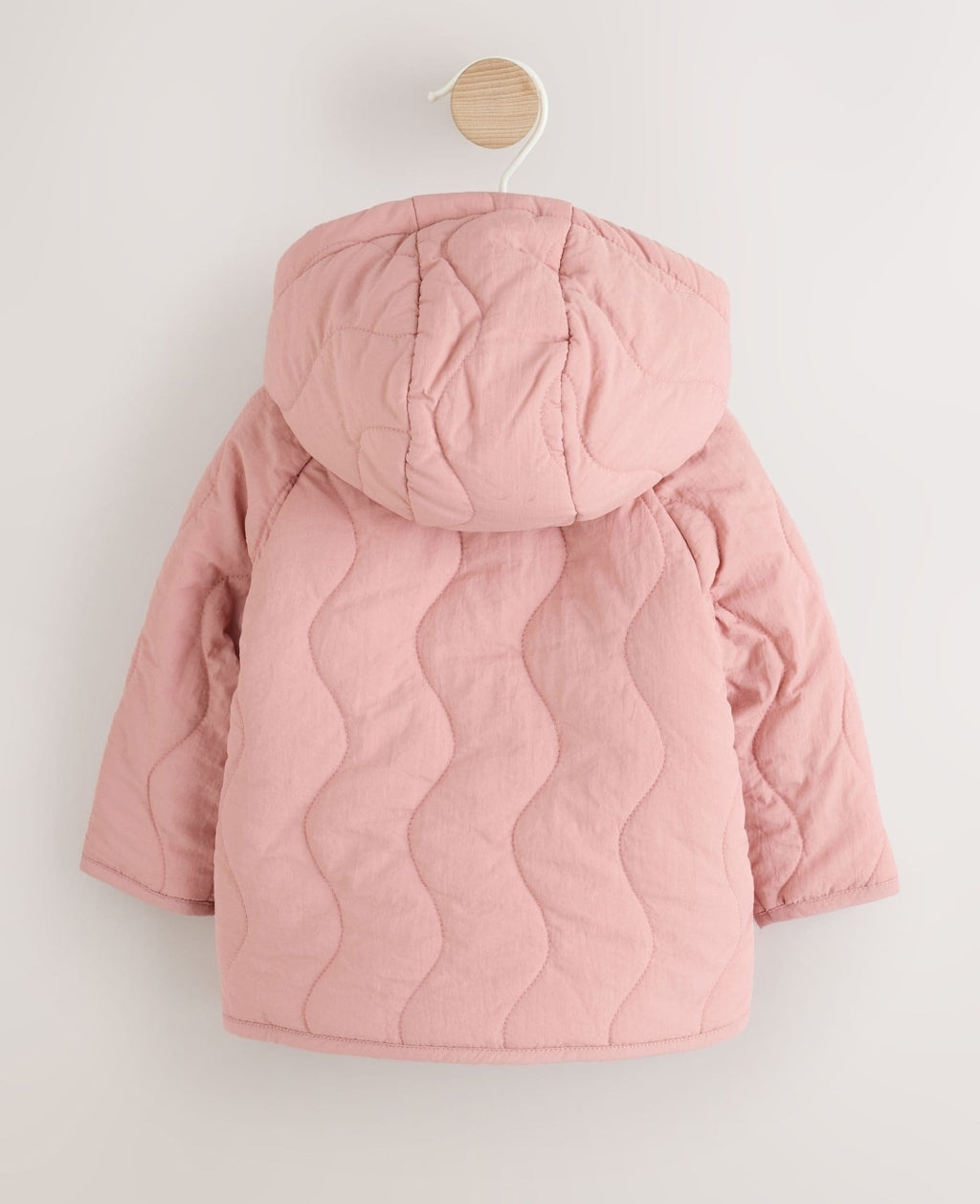 Pink Quilted Puffer Baby Jacket
