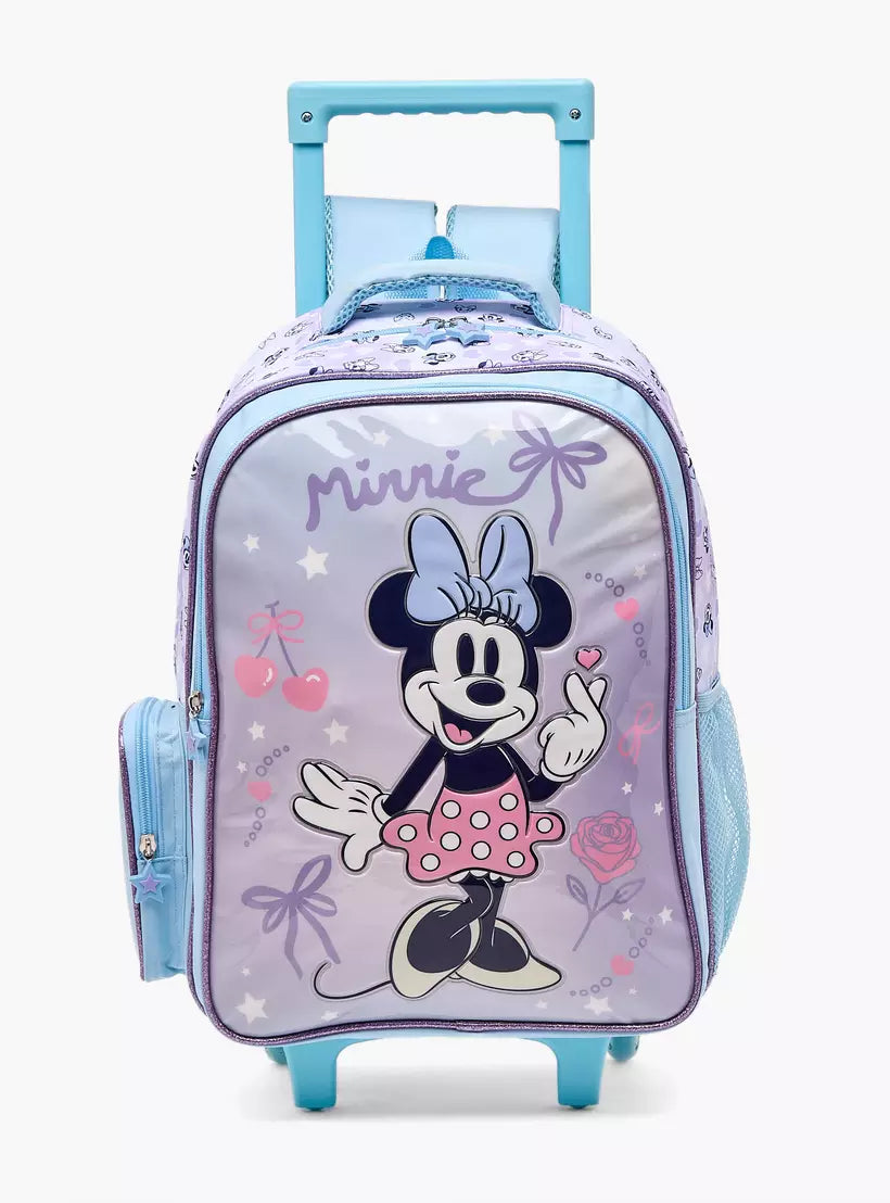 Disney Minnie Mouse 5-Piece School Trolley Bag Set 16 inches