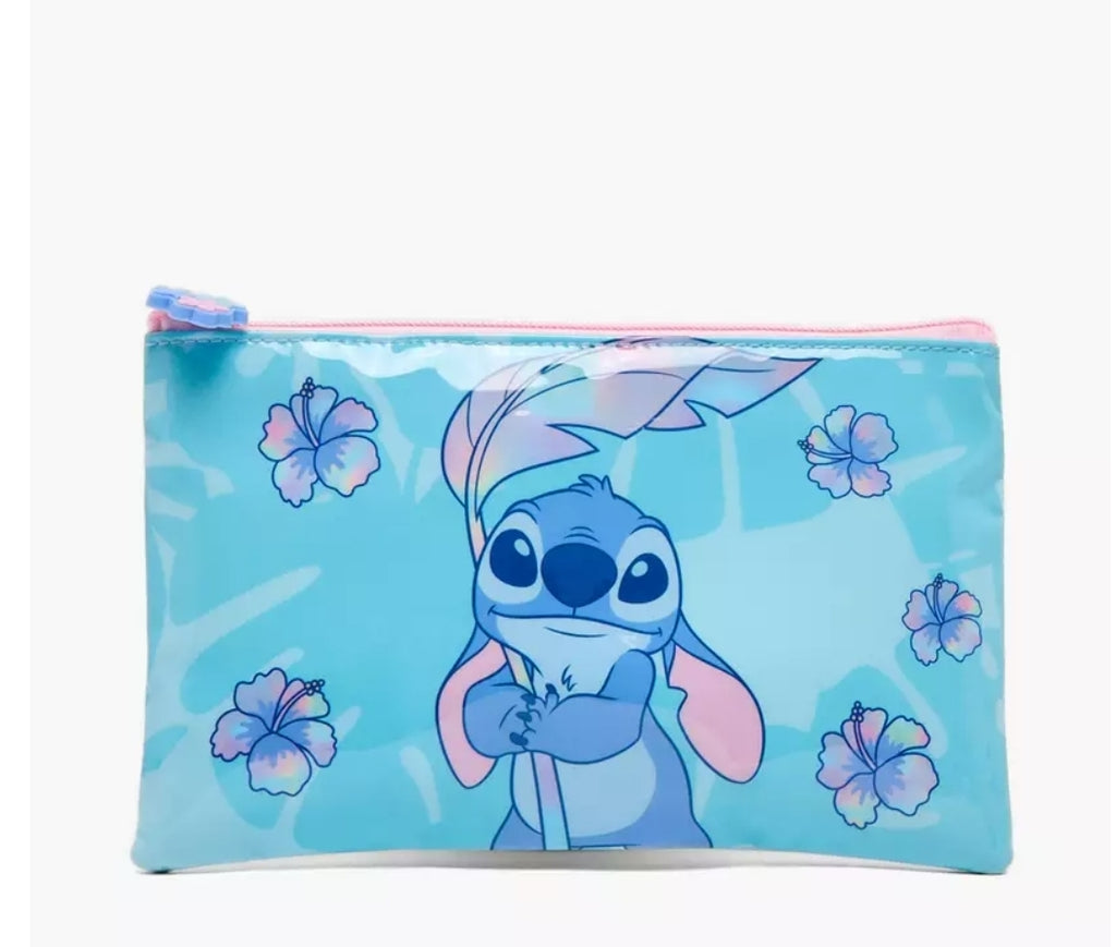 Disney Stitch Print 5-Piece School Trolley Bag Set 16 inches