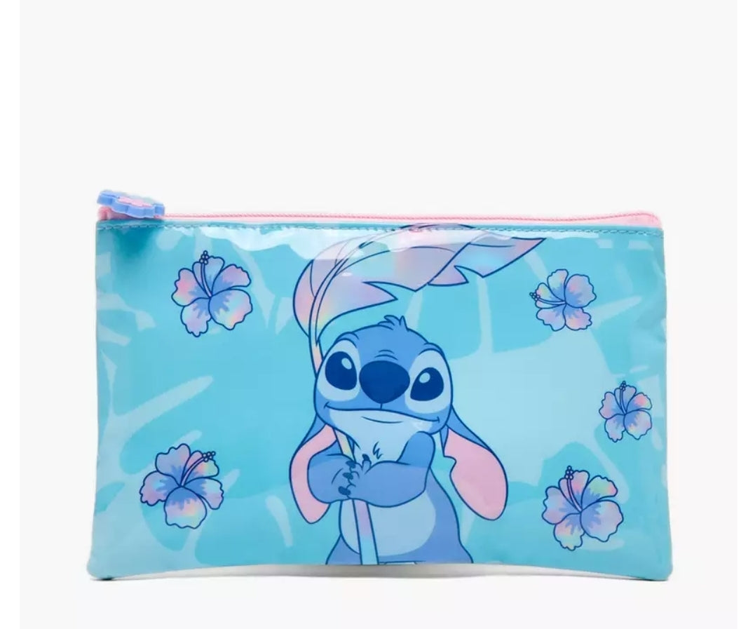 Disney Stitch Print 5-Piece School Trolley Bag Set 16 inches