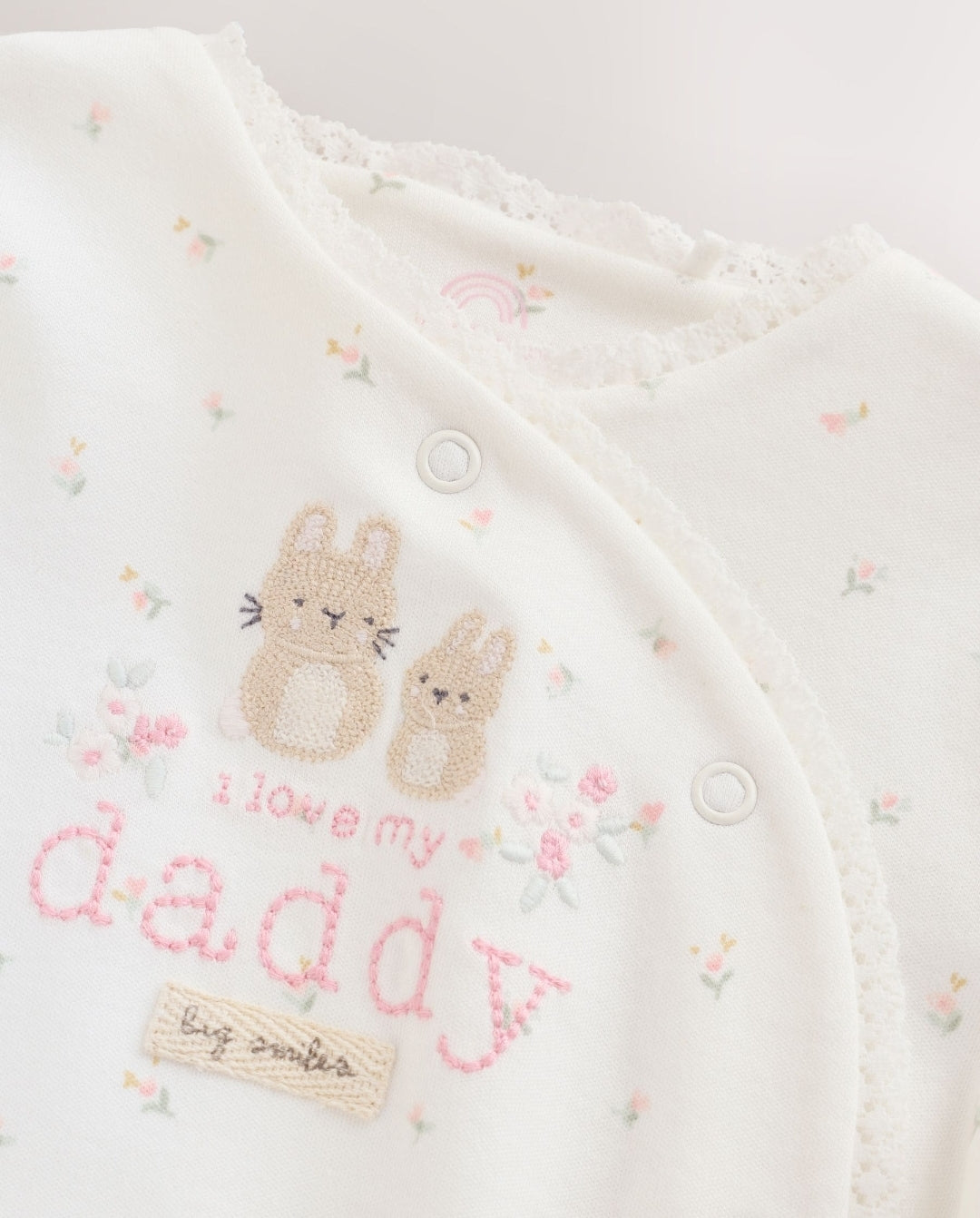 Sleepsuits
Ecru White Daddy Family Baby
Sleepsuit