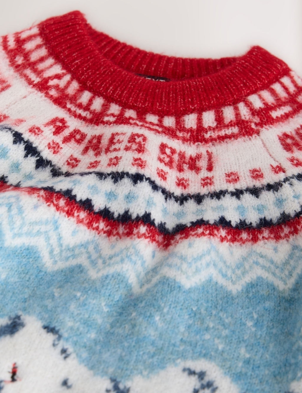 Red/Blue Christmas Crew Neck
Jumper