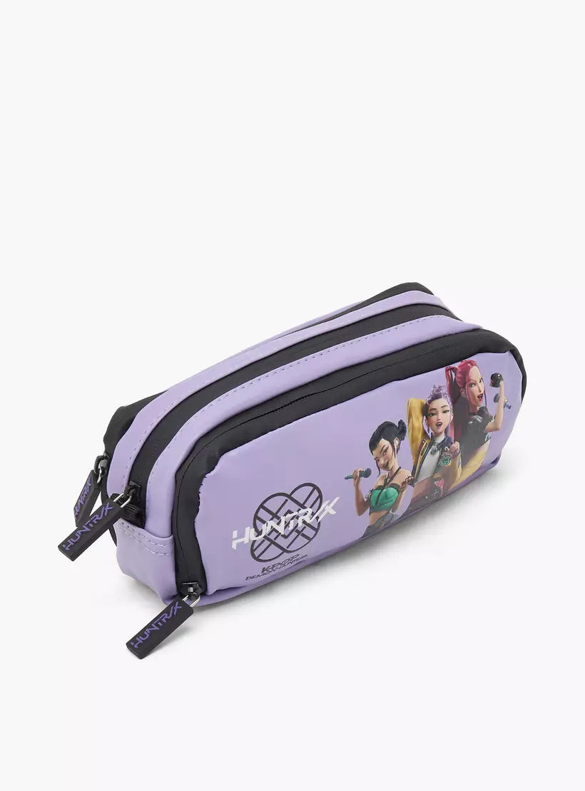 Netflix KPop Demon Hunters Print Pencil Pouch with 3 Compartments