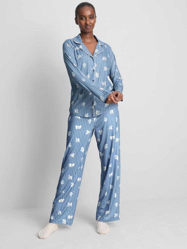Primark Disney's Dumbo Striped Graphic Boyfriend Pyjamas