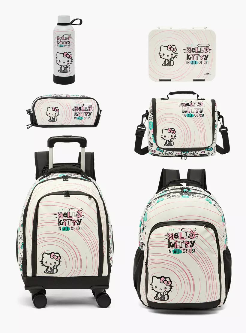 Sanrio Hello Kitty Print Trolley Bag 16 inches